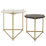 GOLD TRIANGLE TABLE SET (PICK UP ONLY)