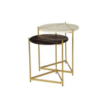 GOLD TRIANGLE TABLE SET (PICK UP ONLY)