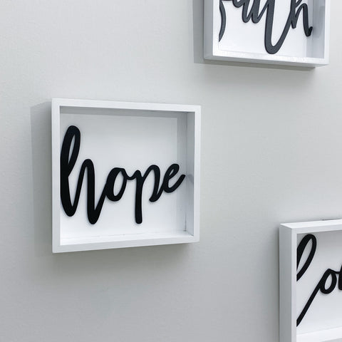 HOPE WALL SIGN