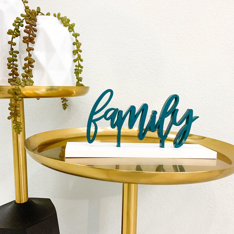 FAMILY TABLE SIGN
