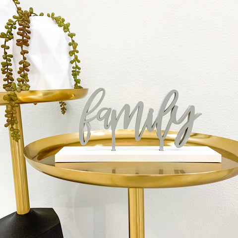 FAMILY TABLE SIGN
