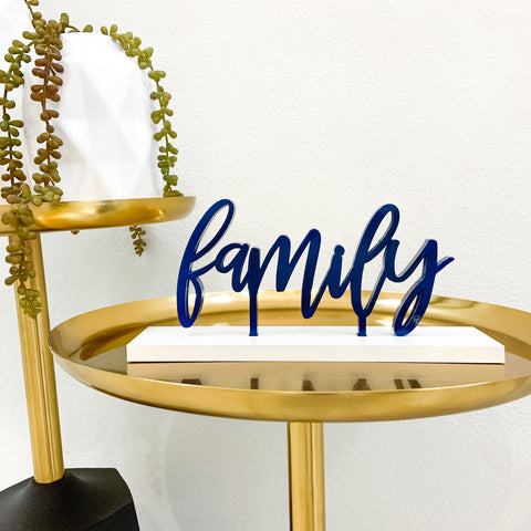 FAMILY TABLE SIGN
