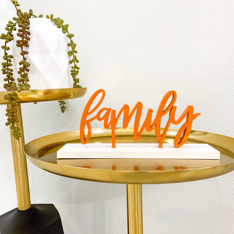 FAMILY TABLE SIGN