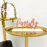 FAMILY TABLE SIGN