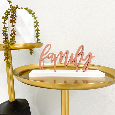 FAMILY TABLE SIGN