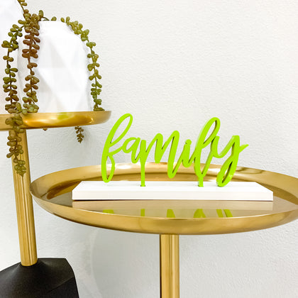 FAMILY TABLE SIGN