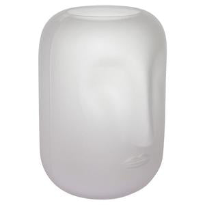 White Face Glass Vase