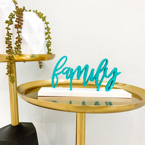 FAMILY TABLE SIGN