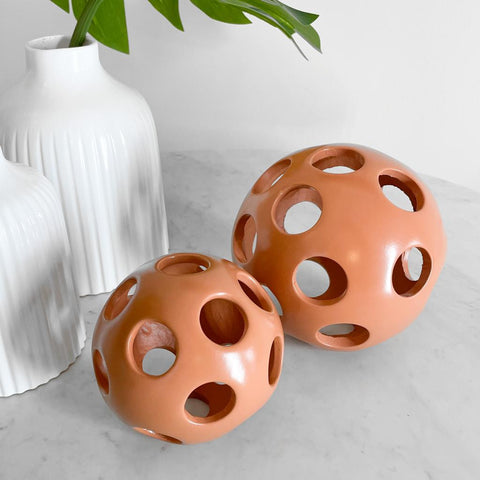 Ceramic Deco Spheres Set