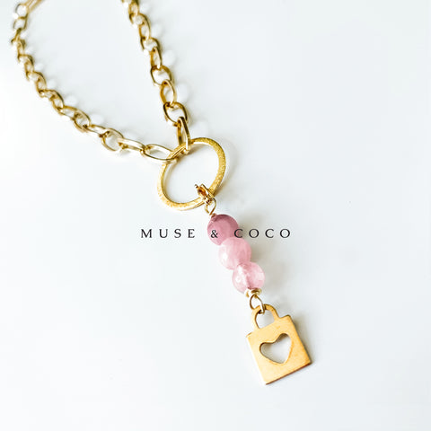 LOVE LOCK NECKLACE