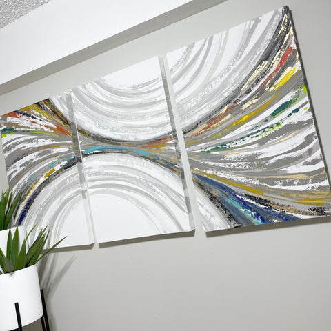 Colorful Lines 24”x36”