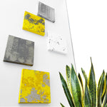 WOOD SQUARE SET