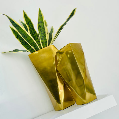 Metal Vase Set
