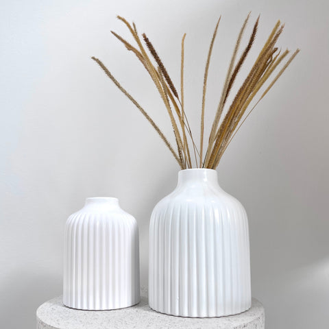Lined Vases