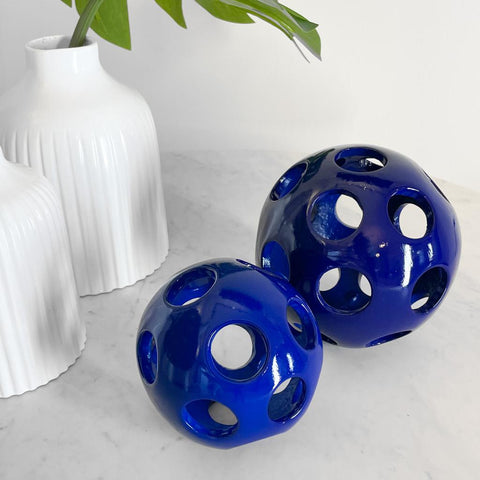 Ceramic Deco Spheres Set