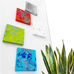 WOOD SQUARE SET