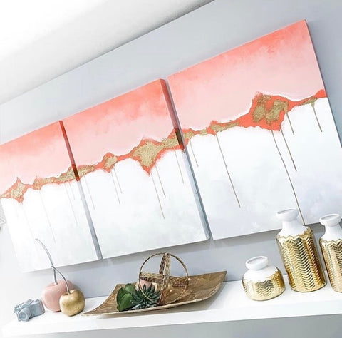 Canvas GOLD DROPS *