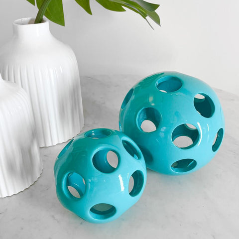 Ceramic Deco Spheres Set