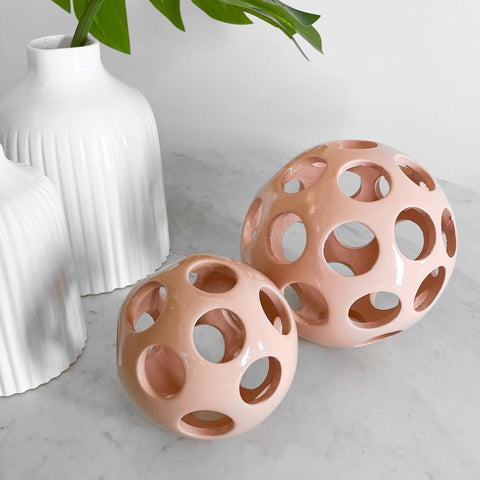 Ceramic Deco Spheres Set