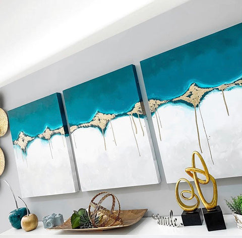 Canvas GOLD DROPS *