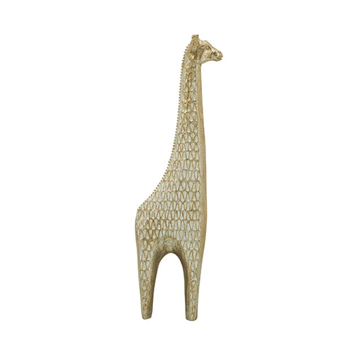 Giraffe With Gold Finish