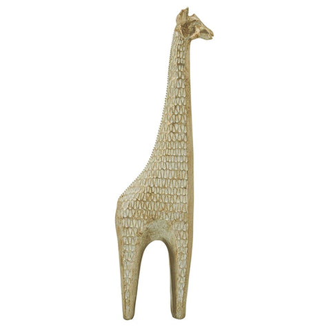 Giraffe With Gold Finish